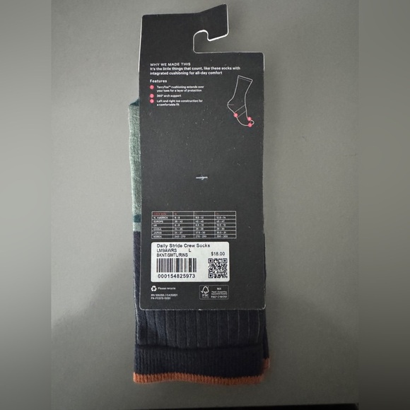 Lululemon Daily Stride Socks || Crew Length - Picture 2 of 3